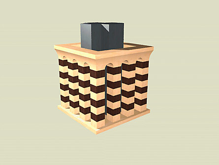 Follie 4 (mezquita), computer-simulatie