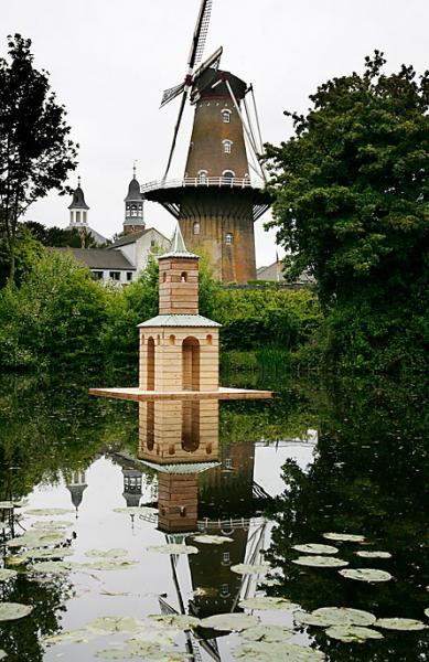 Kasteel voor de watervogels